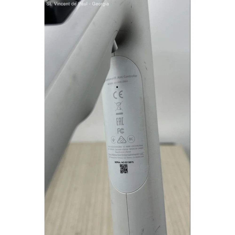 Sony PlayStation 4 Move VR Aim Controller - White (CECHYA-ZRA2) Untested Read
